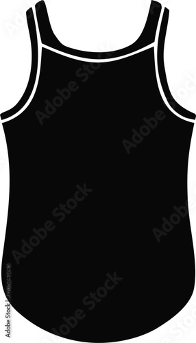 women’s corset silhouette, front view fashion clothing icon