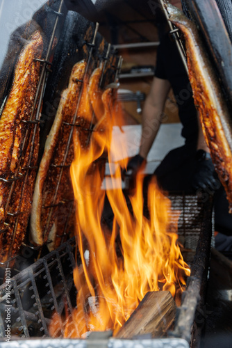 Photos Closeup Of Handmade Smoked Mackerel
