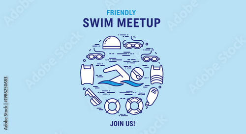 Swim Gathering Invite: Join the Aquatic Friends for a Refreshing Meetup Now