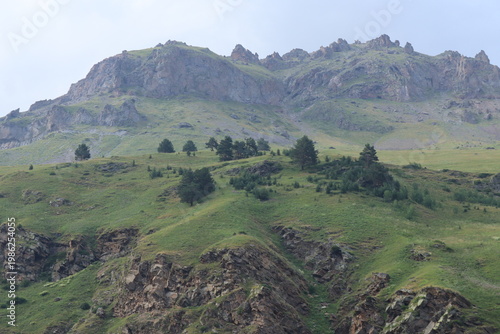 landscape in the mountains