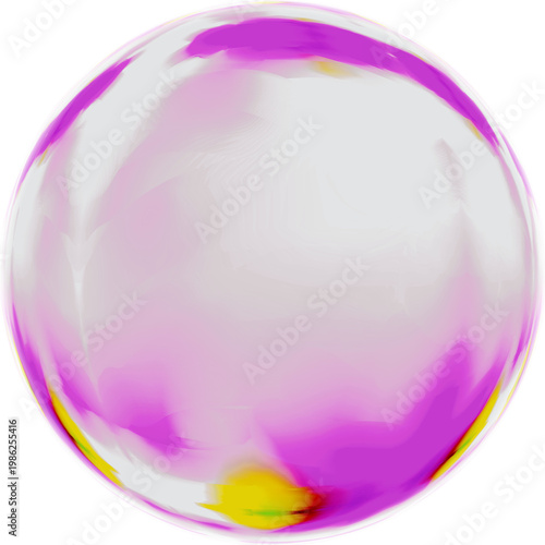 pink crystal ball