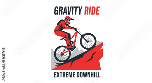 Thrilling Downhill Mountain Biking: A Gravity Ride Through Rugged Terrain Adventure