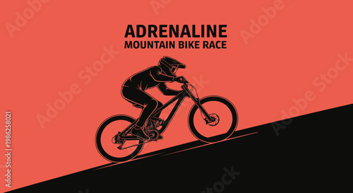 Thrilling Mountain Bike Race Adrenaline Action