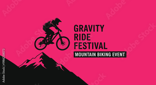 Thrilling Gravity Ride Festival Event Showcasing Dynamic Mountain Biking Adventures