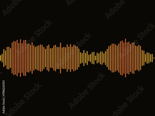 Audio Spectrum Sound Wave Music Equalizer Background