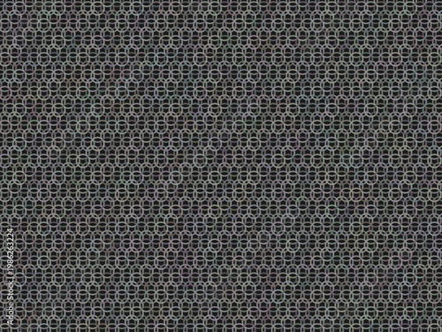 Metal Ring Chain Mail Mesh Pattern Background