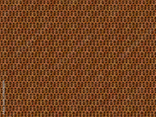 Medieval Chain Mail Armor Metal Ring Link Design