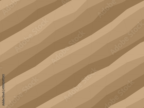 Origami Paper Fold Angular Facet Minimal Design