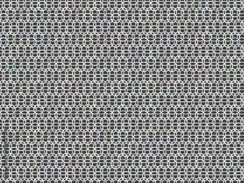 Chain Mail Armor Metal Ring Link Pattern Background
