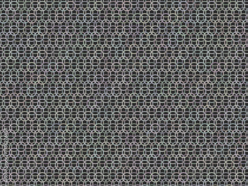 Medieval Chain Mail Armor Metal Ring Link Design