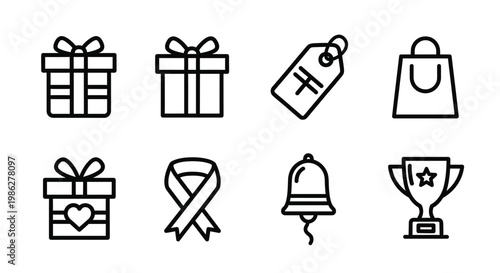 Various types of chairs and a table from different perspectives Vector