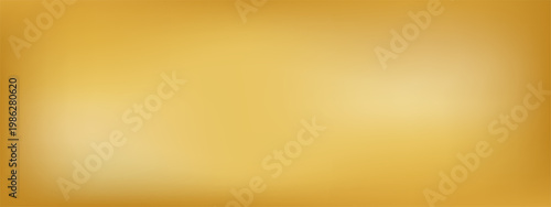 Golden gradient background. Beige to gold smooth gradation for luxury design, soft blurry yellow metallic transition with pearl shine. Vector gold backdrop