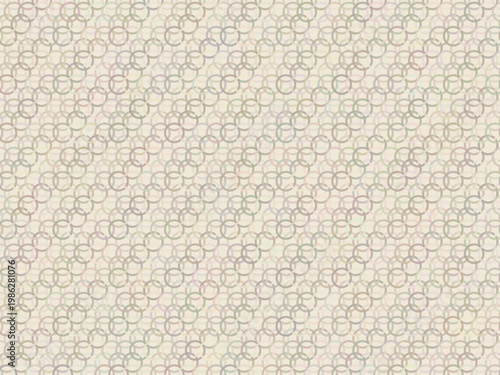 Interlocking Chain Mail Ring Pattern Metallic Background