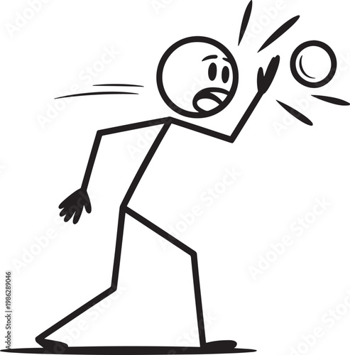 Clip art with stick figure, black and white, and stickman in outline style icon set