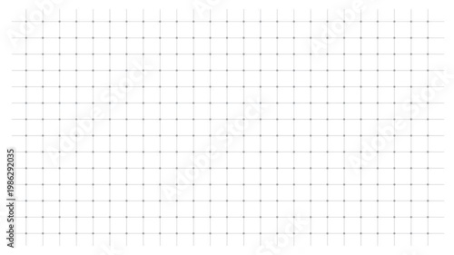 Grey grid line animation with lines forming a grid from multiple directions and dot pattern on white background. 4K animated minimalist grid for background, presentation, motion graphics, and overlay.