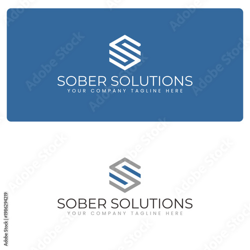 Letter ss vector logo design