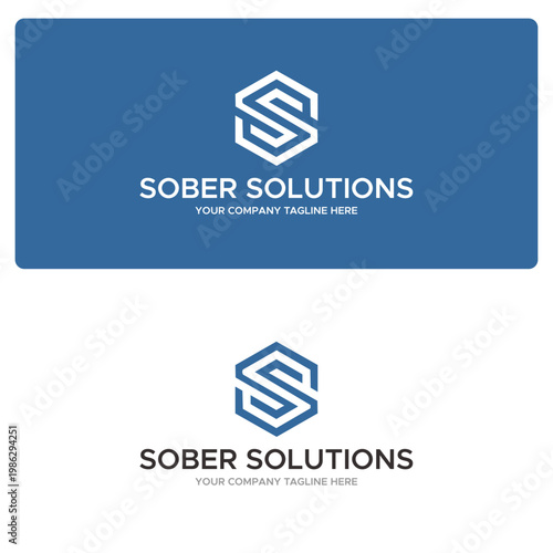 Letter s vector logo design