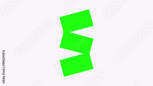 A vibrant green screen video background for creative projects and presentations