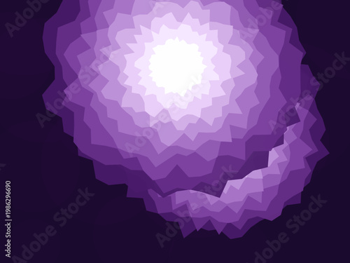 Crystal Geode Slice Mineral Layer Background