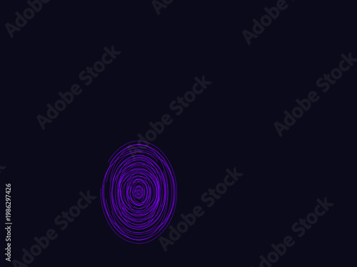 Fingerprint Ridge Pattern Forensic Identity Background