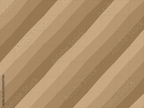 Origami Paper Fold Angular Facet Minimal Design