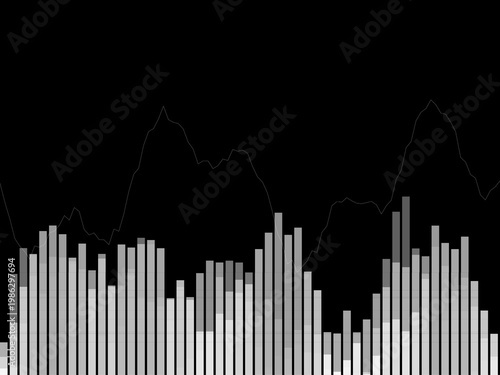 Sound Wave Audio Equalizer Music Spectrum Background