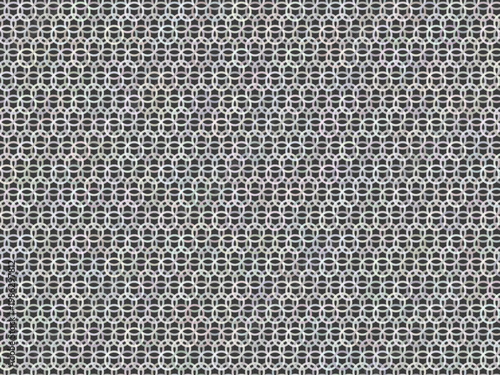 Medieval Chain Mail Armor Metal Ring Link Design