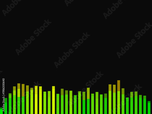 Music Sound Wave Spectrum Equalizer Background