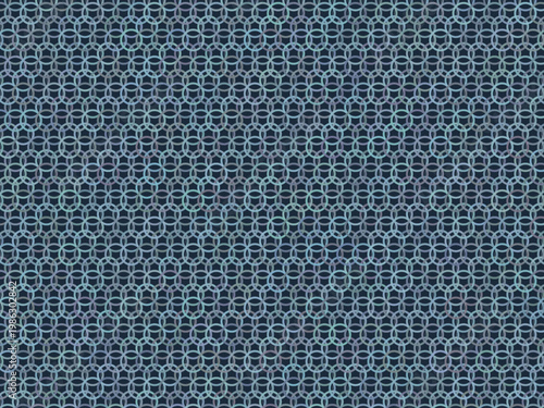 Chain Mail Armor Ring Link Metal Pattern Design Backdrop