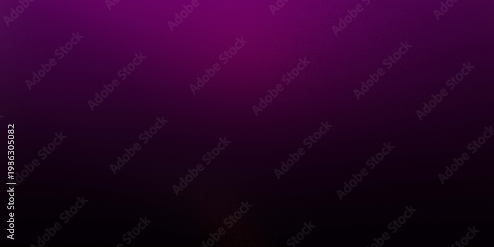 Fototapeta premium Purple gradient background with light source from top center dark purple hues