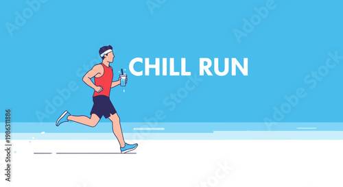 A Person Enjoying Sportive Recreation With Beverages And Exercise For A Healthy Lifestyle