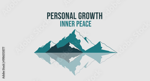 Achieving Personal Growth and Finding Inner Peace Through Visual Mountains' Tranquility