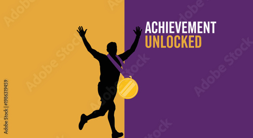 Athlete Celebrates Triumph After Reaching Goal, Championship Victory, Or Personal Best