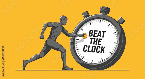 Athlete Surpasses Limits, Challenges Time, Focusing on Beating the Clock and Achieving Goals