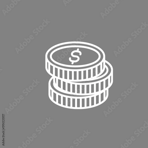 vector illustration of a dollar sign
