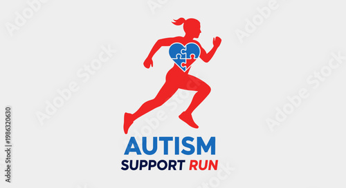 Autism Awareness: Symbolizing Support And Unity Through Running For Autism Consciousness