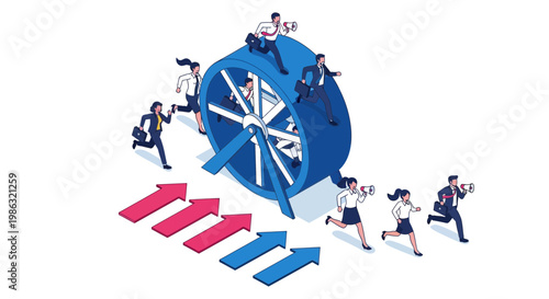 Business Competition Driven Forward by Strong Motivation and Teamwork Toward Financial Success