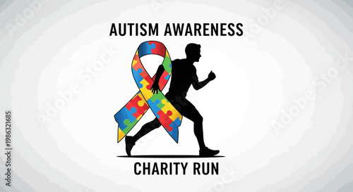 Autism Awareness Charity Run: Promoting Understanding and Support Through Symbolic Imagery