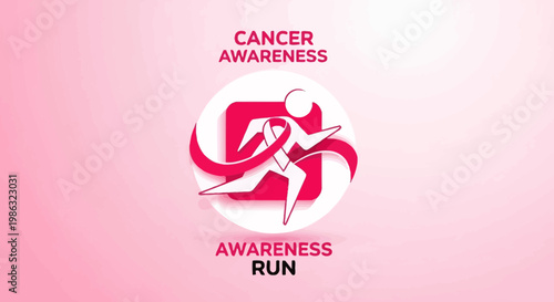Cancer Awareness Charity Run: Promoting Health and Supporting Cause with Compassionate Design