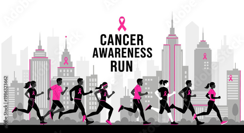 Cancer Awareness Run Promoting Health and Supporting Cause in an Urban Environment