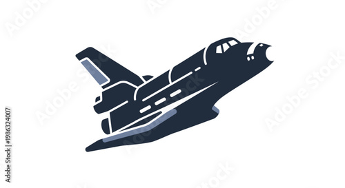 Dark Blue Fighter Jet Aircraft Flying.