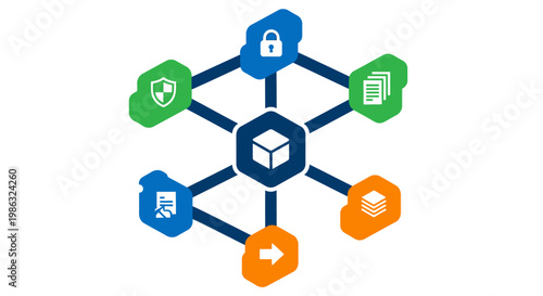 Network connection security system hub.