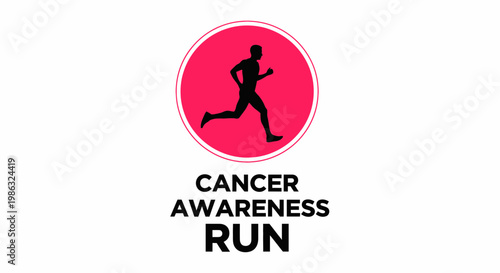 Cancer Awareness Run, Symbolizing Strength, Support and Solidarity, Fighting Against Disease Forever