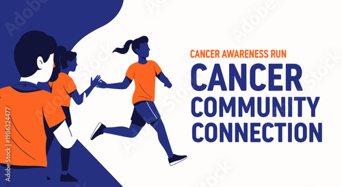 Cancer Community Outreach: Illustrative Run Supporting Awareness and Fostering Unity for Good Causes