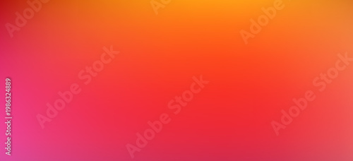 Vibrant red orange and pink abstract gradient background for design