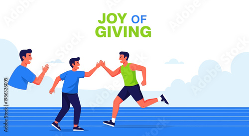 Celebrating Generosity And Unity Through Shared Achievement On The Track