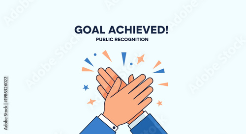 Celebration Hands Applauding Public Recognition And Goal Accomplishment