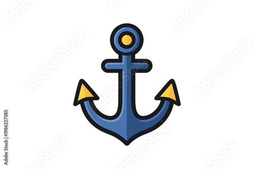 Nautical Anchor Icon
