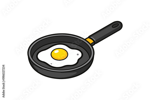 Fried Egg In Pan