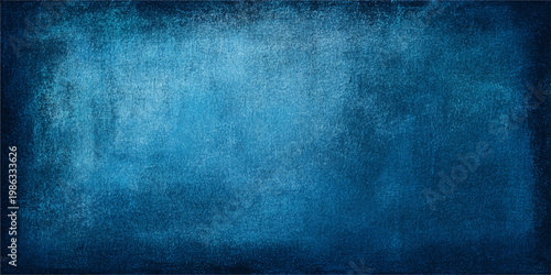 abstract blue textured background, with artistic texture and dark vignette edges, showcasing depth and visual impact for design and artistic projects.
